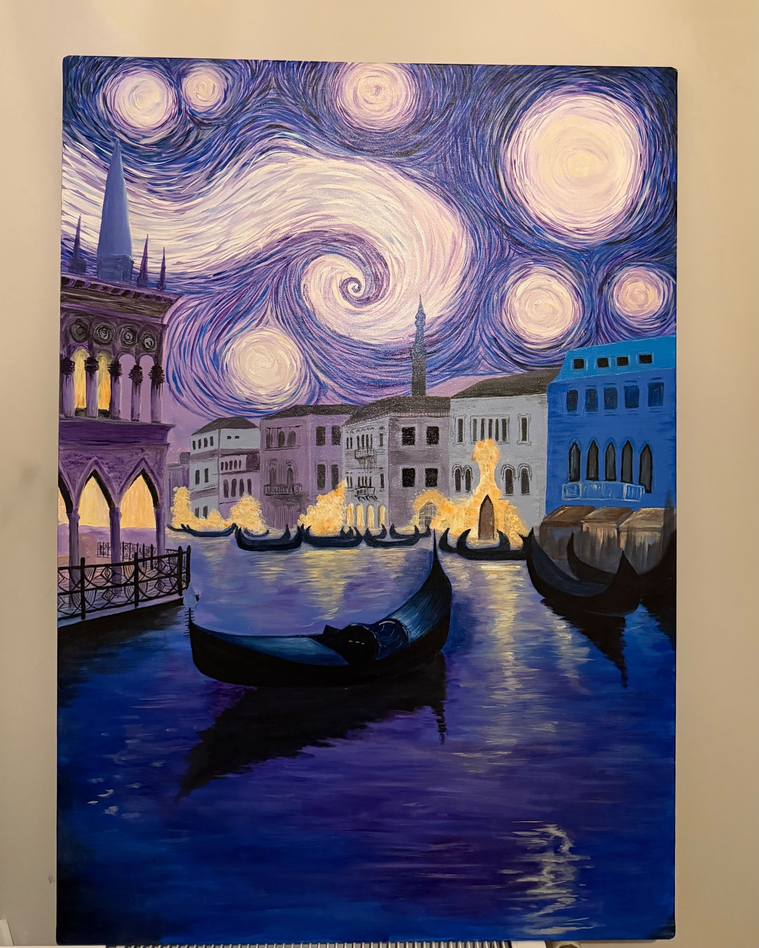 Venice under the stars